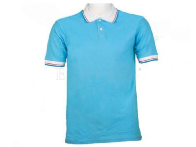 Mavi Renkli Lakos Tişört