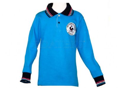 Yakalı - Mavi Renk - Okul Sweatshirt